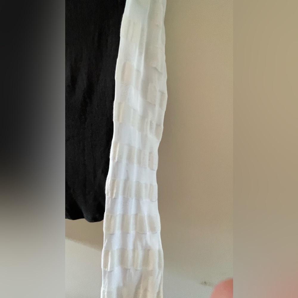 Vintage Cop.Copine white top gray butted bottom unique top sz Xs/S - Picture 3 of 7